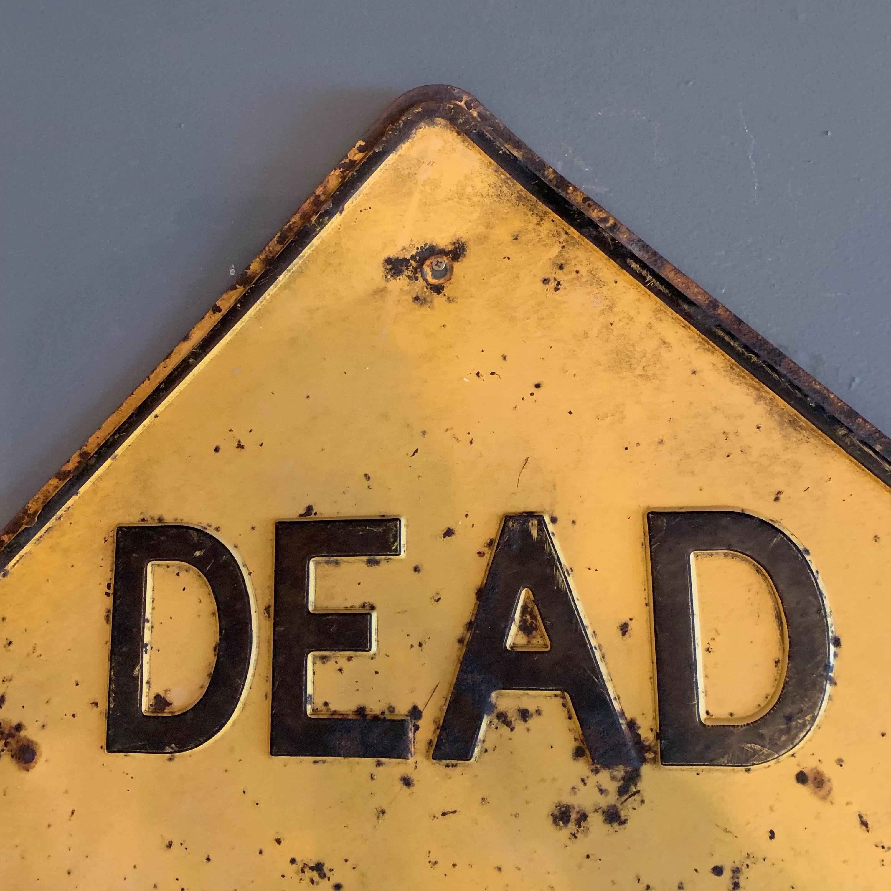 dead end sign