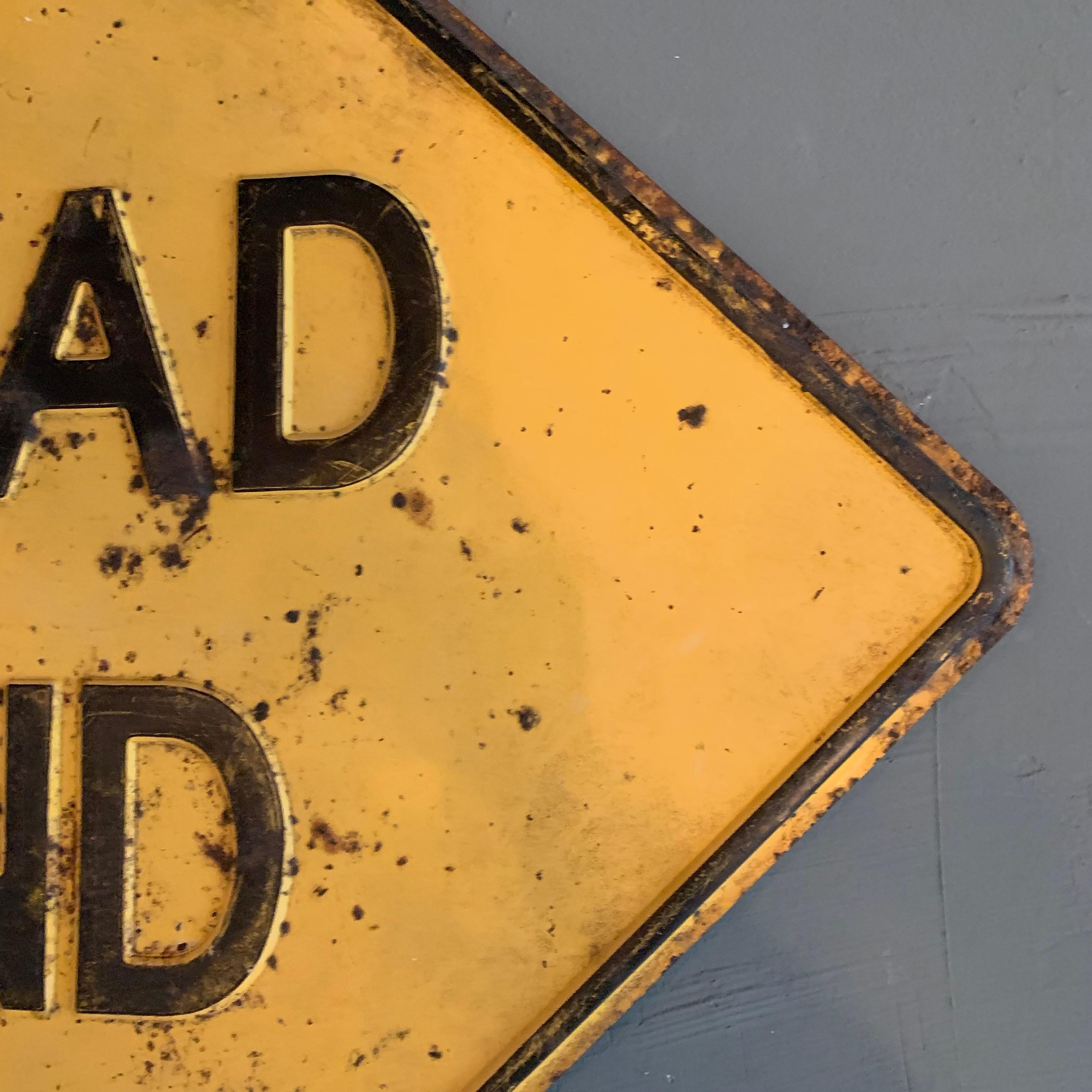 Los Angeles 'DEAD END' Geprägtes Straßenschild (Stahl) im Angebot
