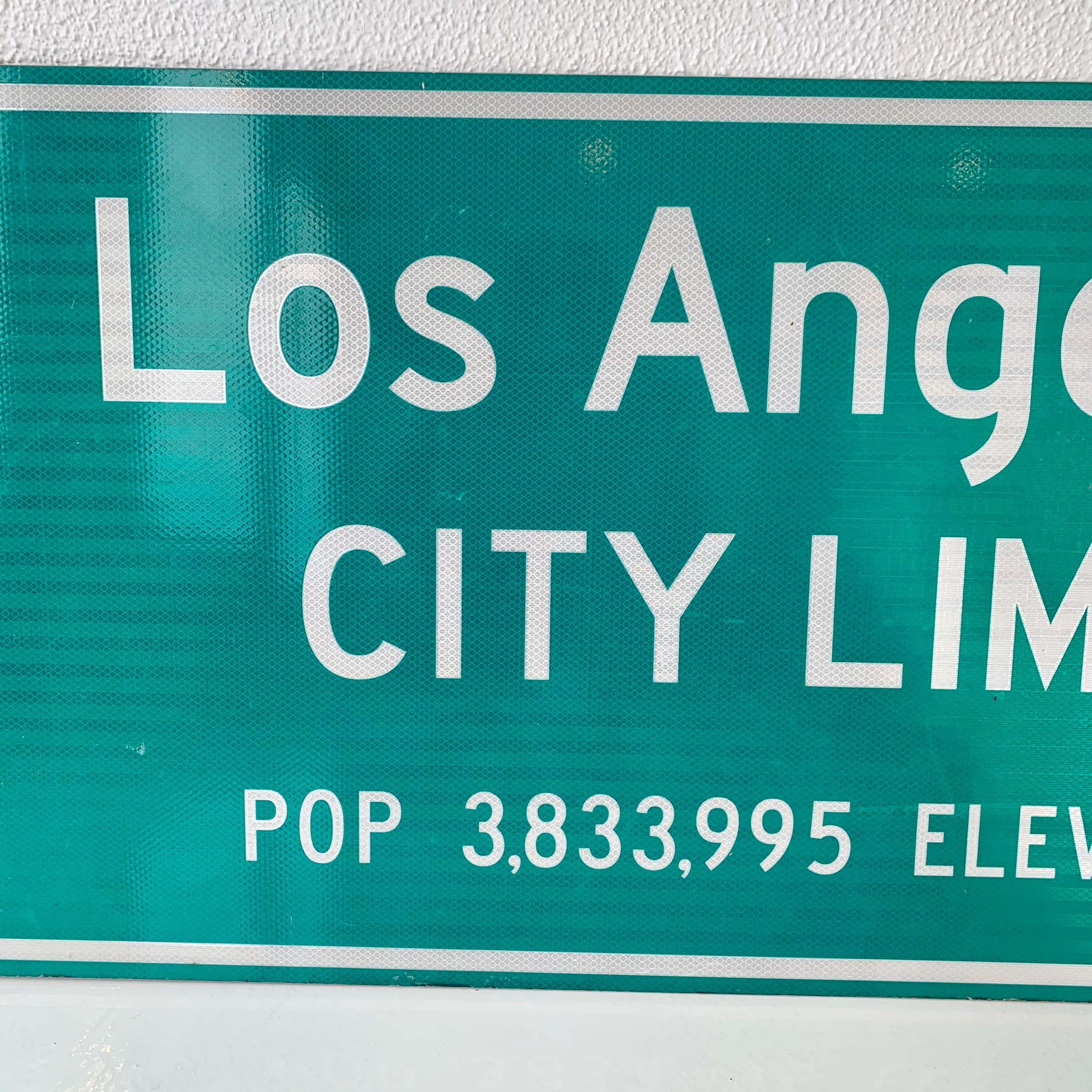 los angeles city limit sign