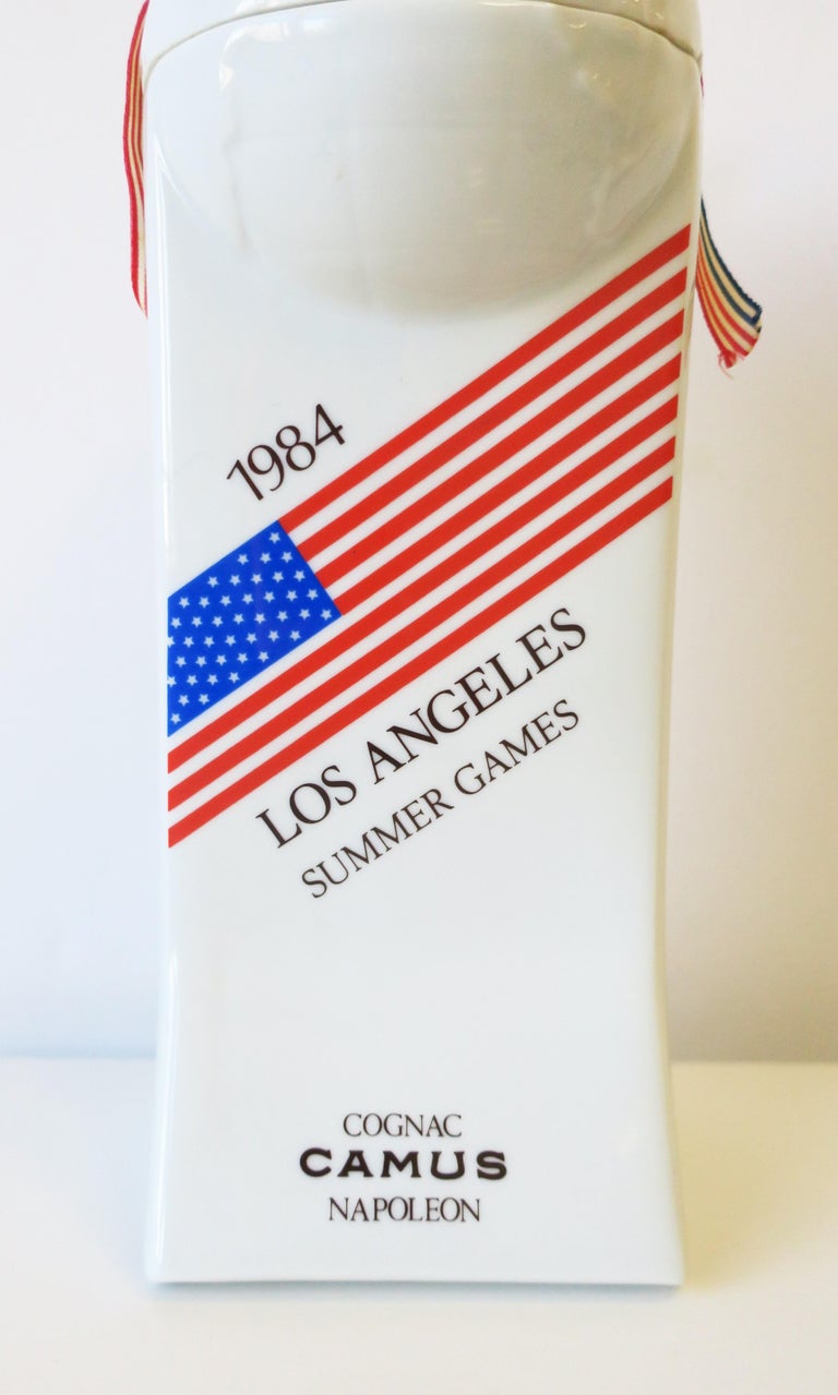 Los Angeles Summer Games World Globe French Bottle Barware Limited Edition, 1984 For Sale 5