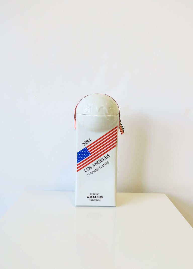 Los Angeles Summer Olympic Games World Globe Bottle French Limited