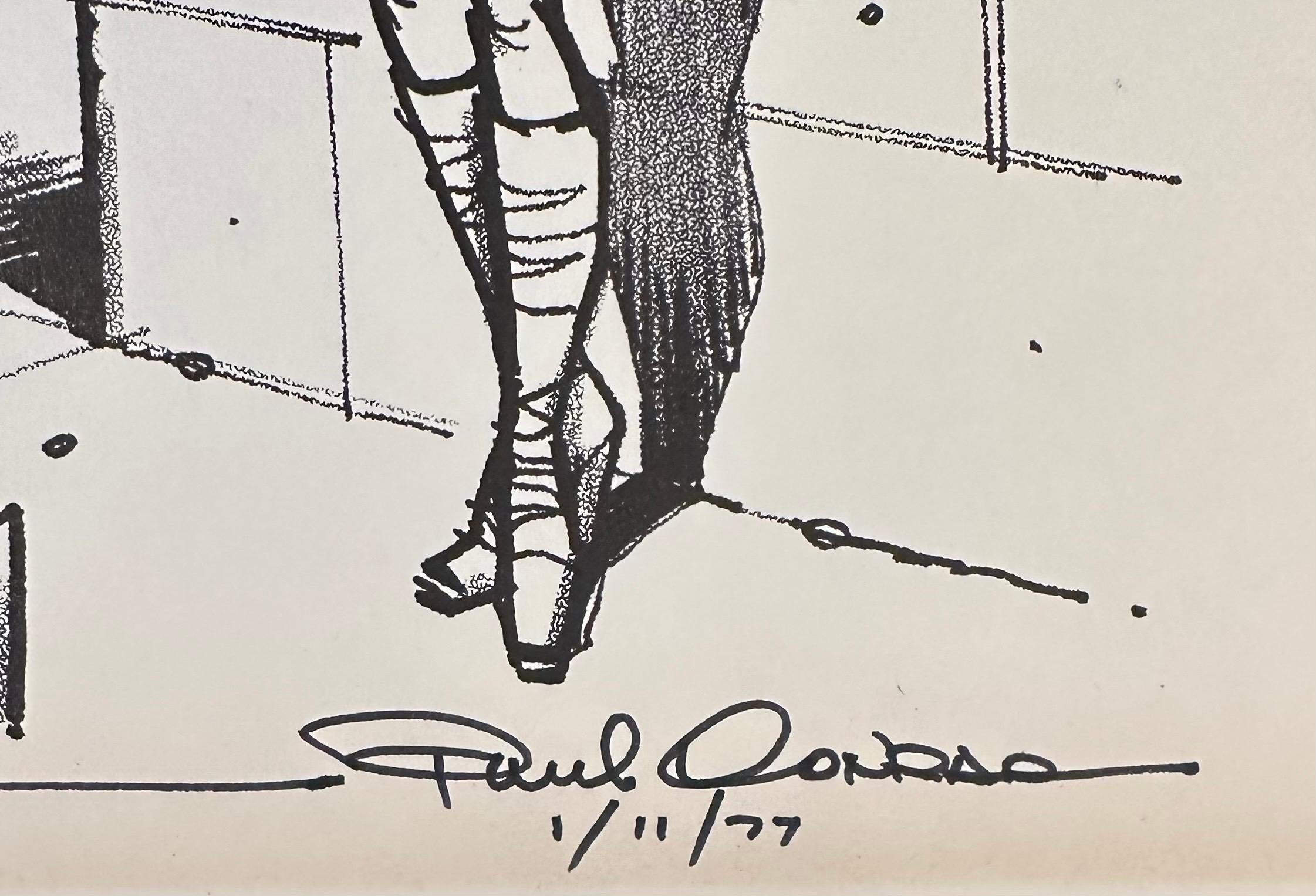 Dibujo de caricatura política de 