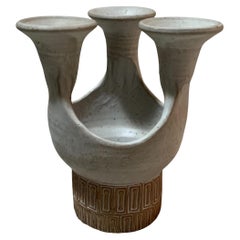 Bougeoir en poterie Los Artesanos