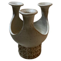 Los Artesanos Pottery Candleholder Medium Size Centerpiece