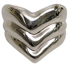 Sterlingsilber-Manschettenarmband von Ballesteros