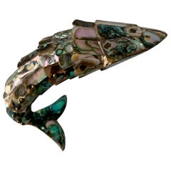 Los Castillo Articulated Abalone Fish Bottle Opener