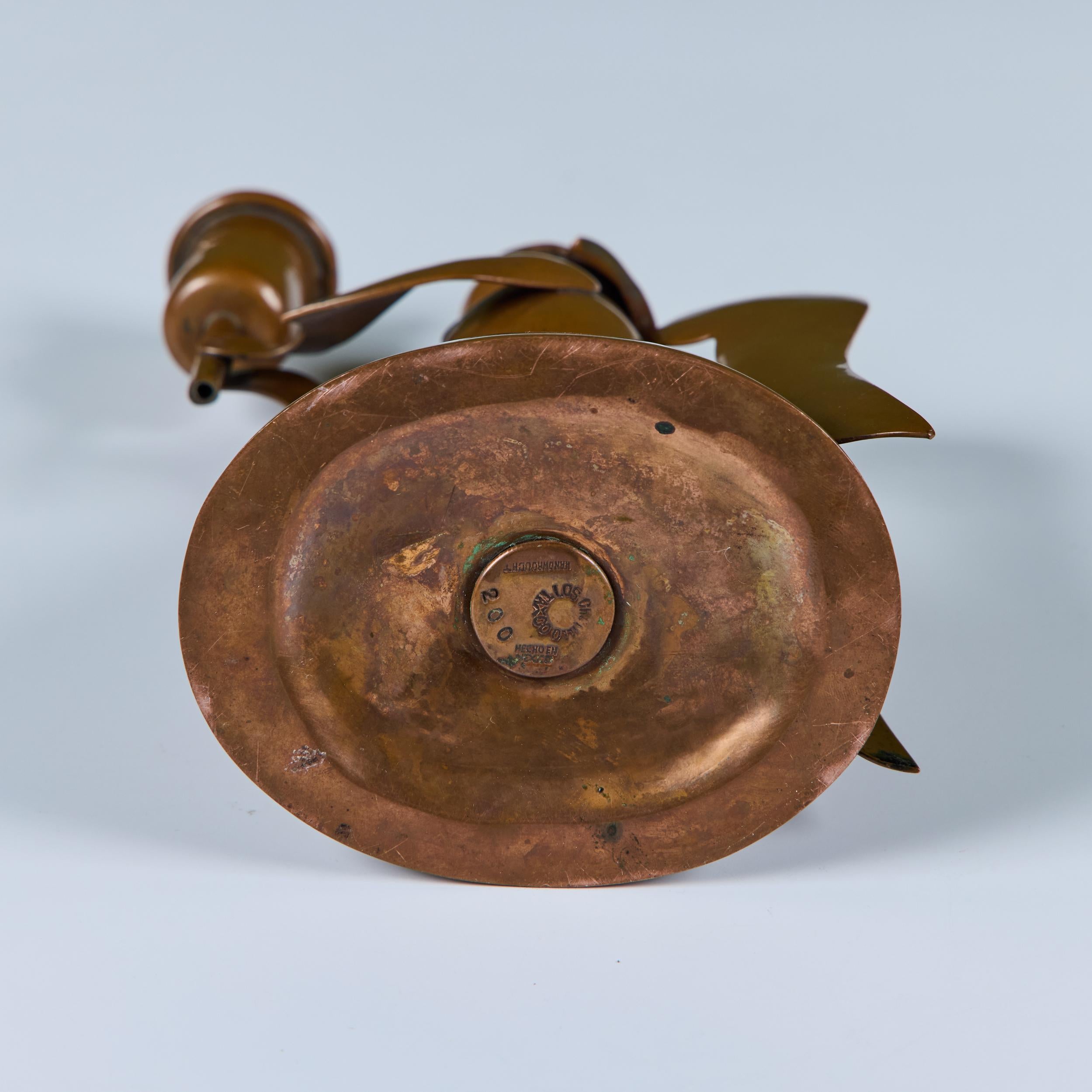 Los Castillo Portacandele Angelo in Rame in vendita 10