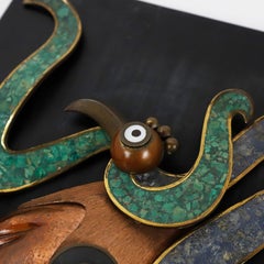 Los Castillo Mayan Wall Mounted Frame