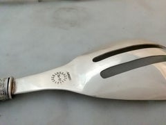 Los Castillo Mexican Mid-Century Modern Set of Salad Servers and Carving Fork