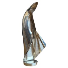 Los Castillo Silver Plate Hand-Wrought Virgin Mary Statue
