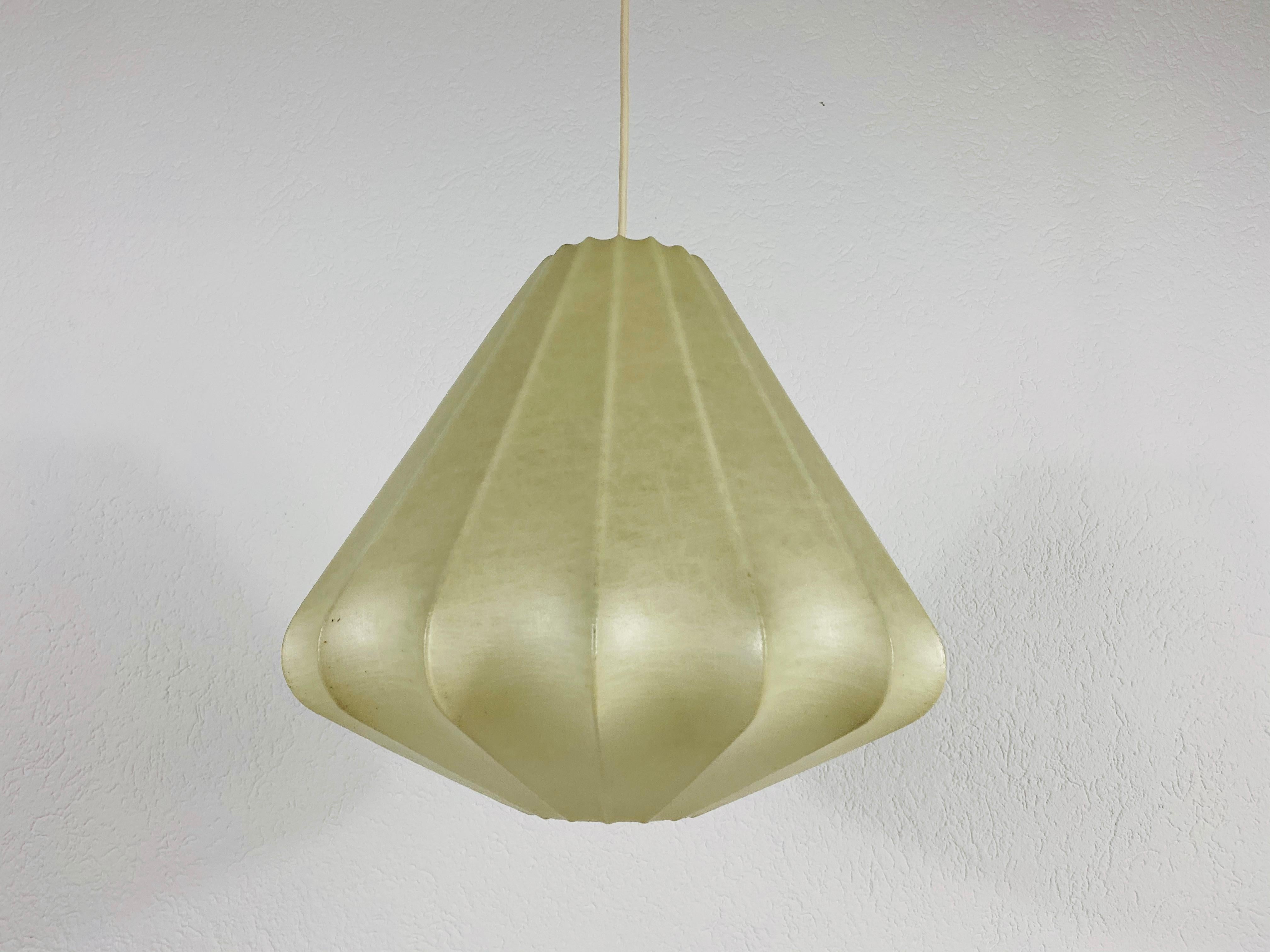 Mid-Century Modern Losange Cocoon Pendant Light by Achille Castiglioni for Flos, 1960s, Italy