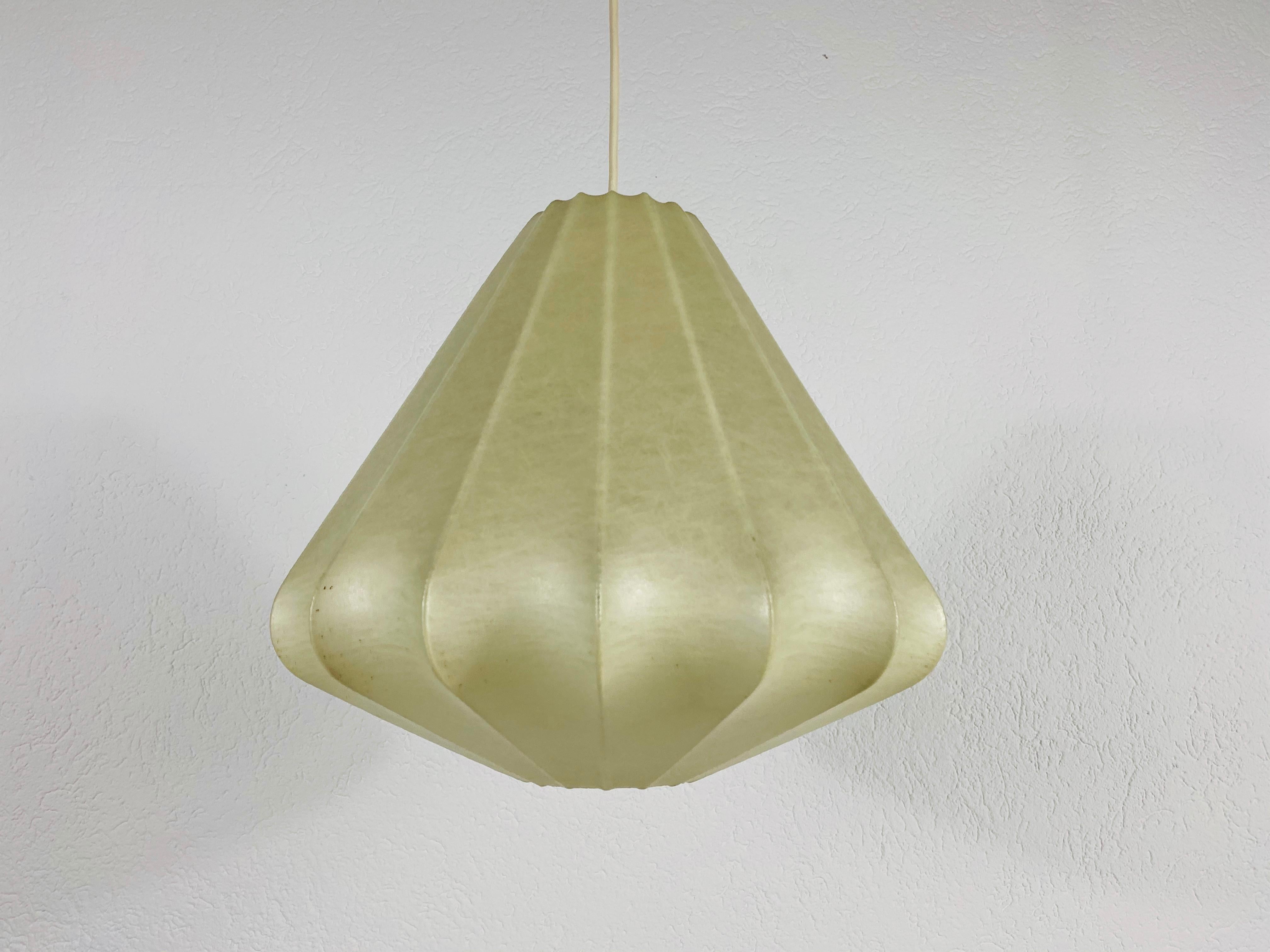 European Losange Cocoon Pendant Light by Achille Castiglioni for Flos, 1960s, Italy