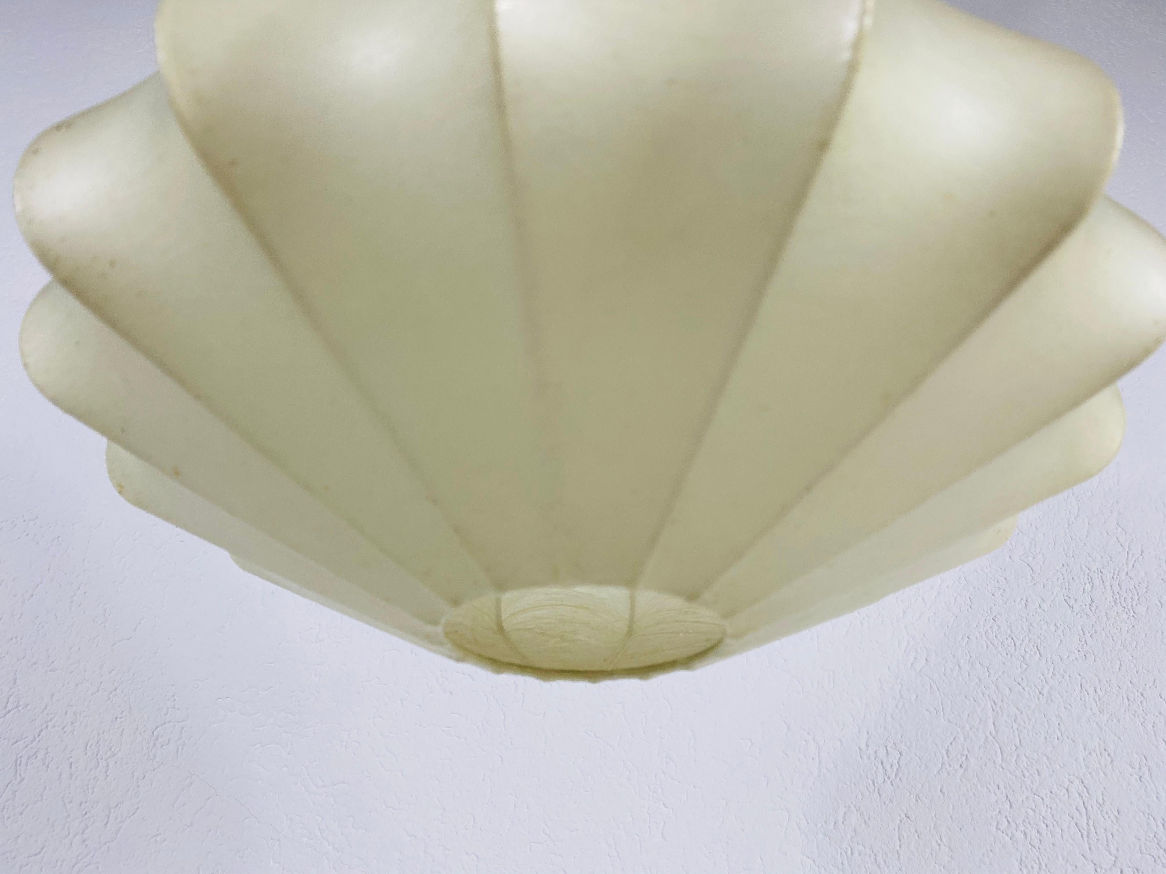 Mid-20th Century Losange Cocoon Pendant Light by Achille Castiglioni for Flos, 1960s, Italy