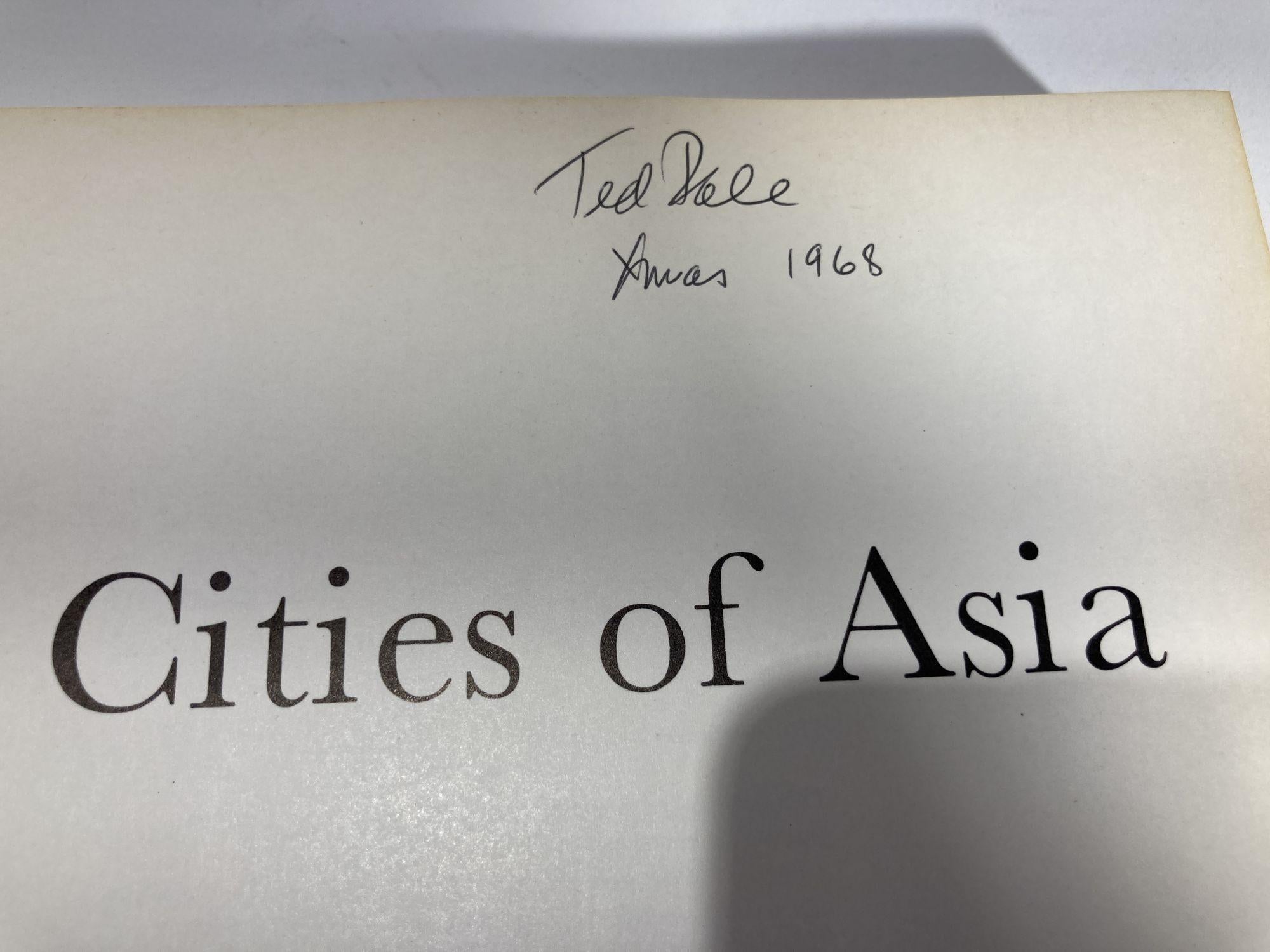 Paper Lost Cities of Asia Hardcover Book 1st Edition 1966 by Wim Swaan For Sale
