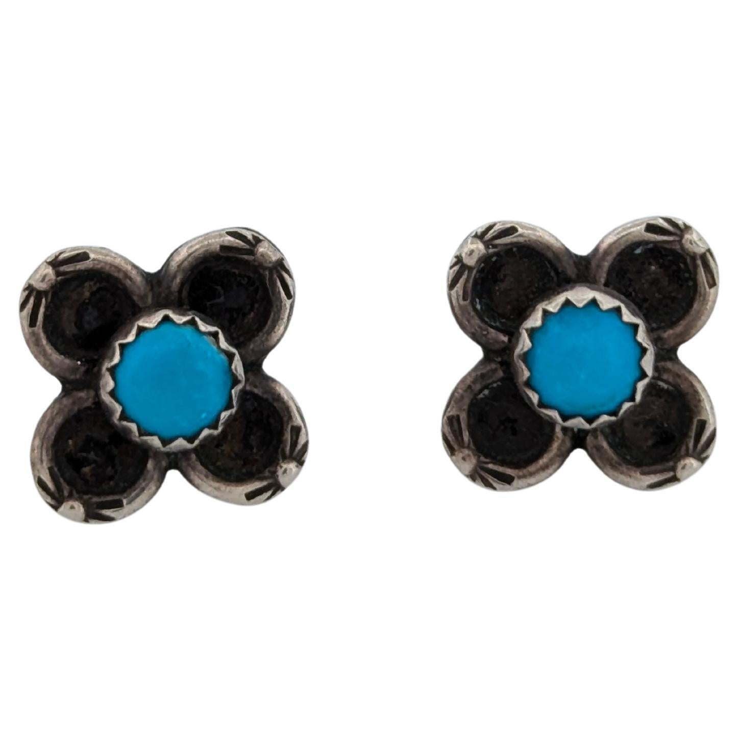 Elongated Oval Cabochon Stud Earrings  - EJ2138 main image 1