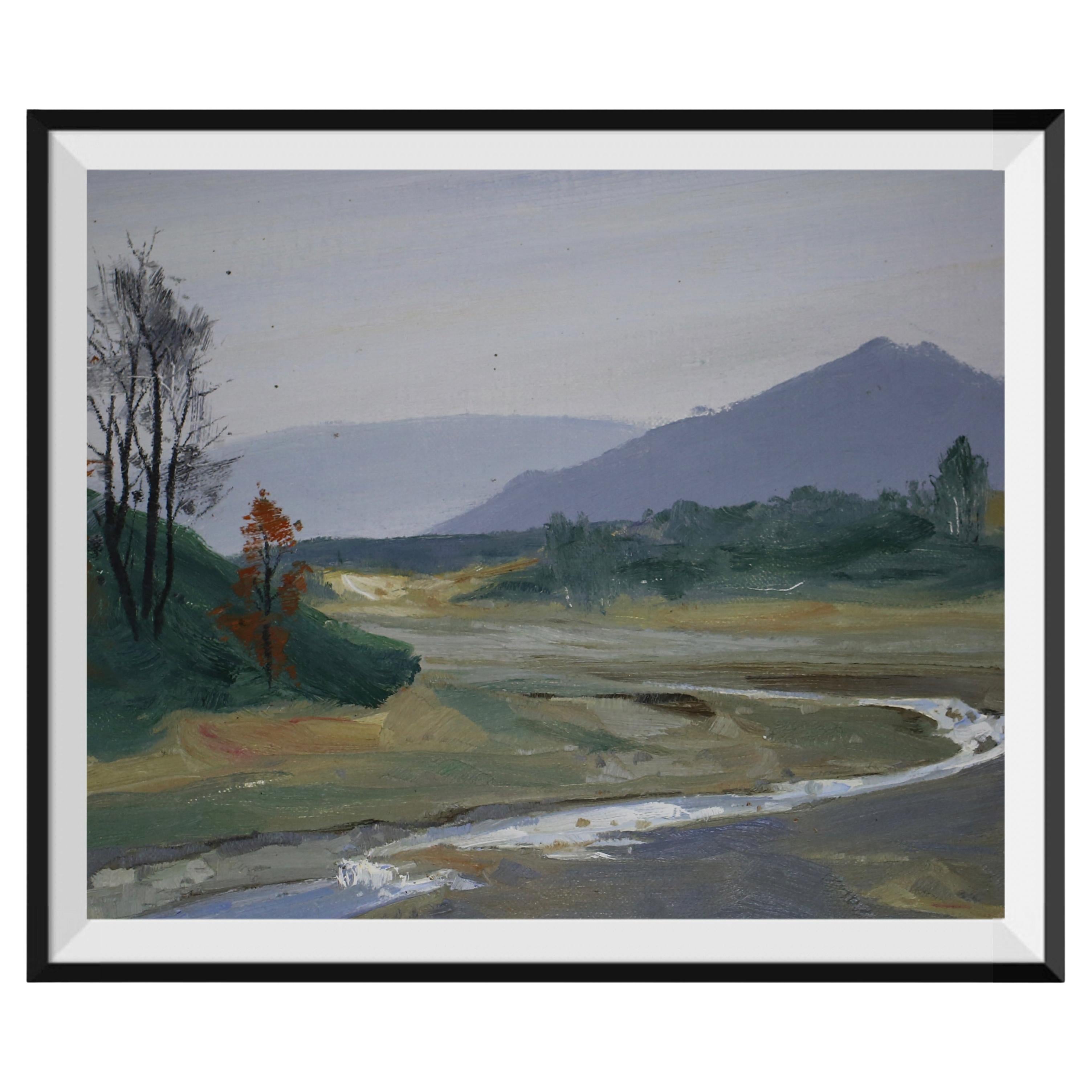 "Lost in Countryside" Series with Black Metallic Frame