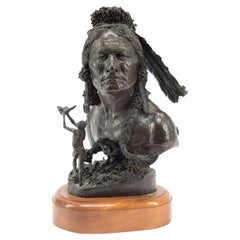 Retro "Lost Spirits" Bronze Sculpture by Robert Summers, Limited Edition, 1975