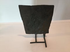 Lost Wax Process Mid-Century Modern Abstract Bronze Sculpture