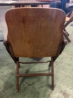 Lot de 4 chaises pliantes de l'armée américaine (US Army)