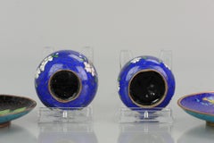 Lot Cloisonne Chinese Colorfull Vase CLoisonne Enamel China, Early 20th Cen