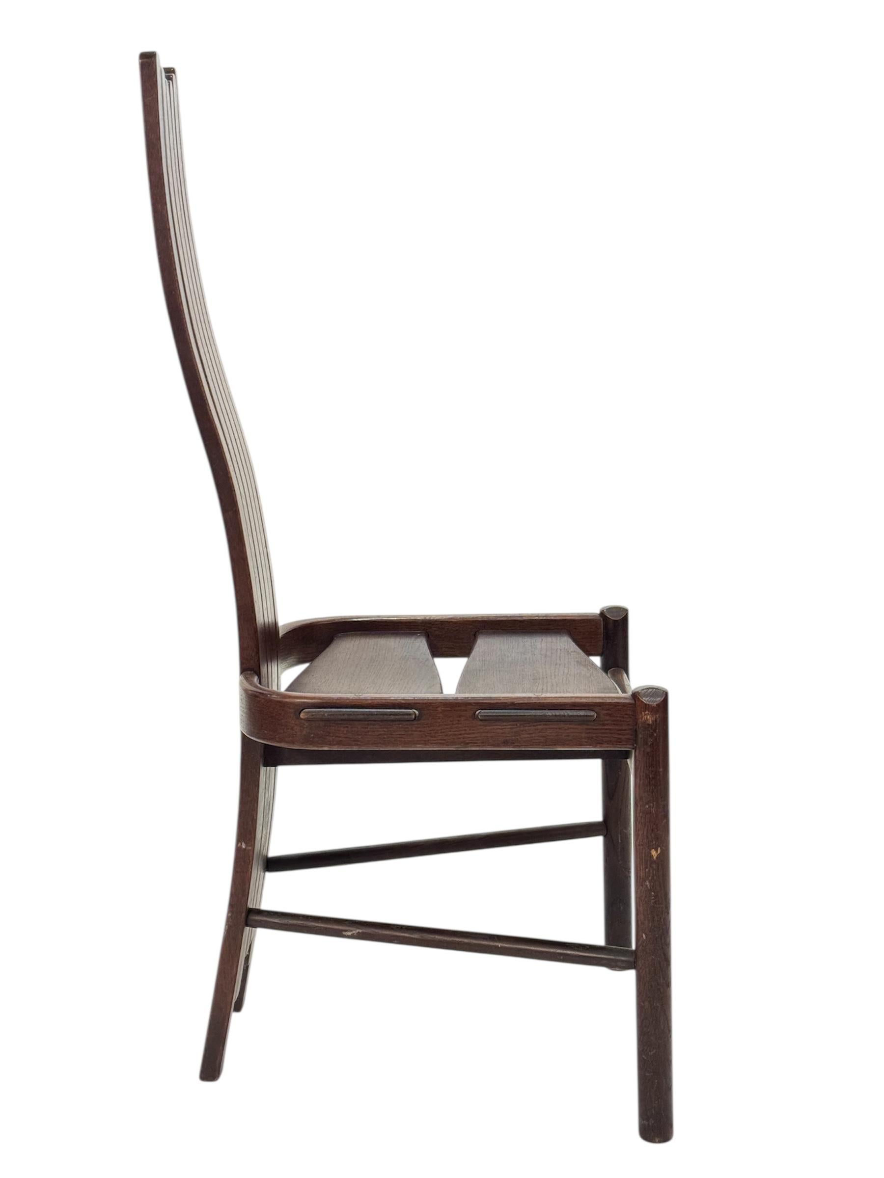 Lotto di 6 chaise de salle à manger di Allmilmö, anni '80 In condizioni buone in vendita a Renens, CH