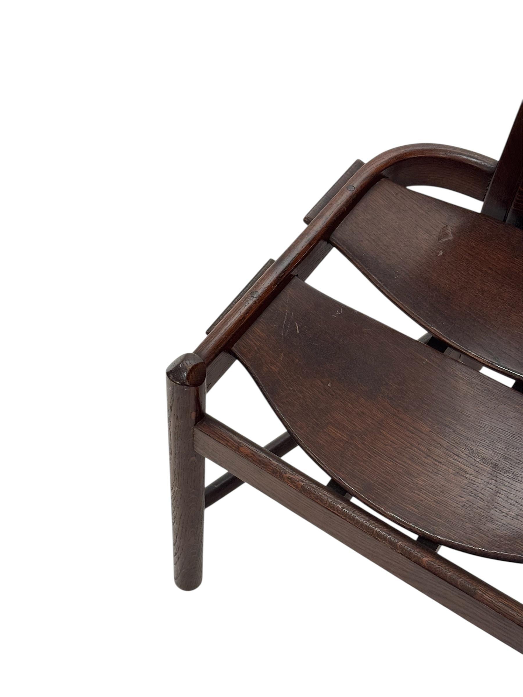 Lotto di 6 chaise de salle à manger di Allmilmö, anni '80 in vendita 1