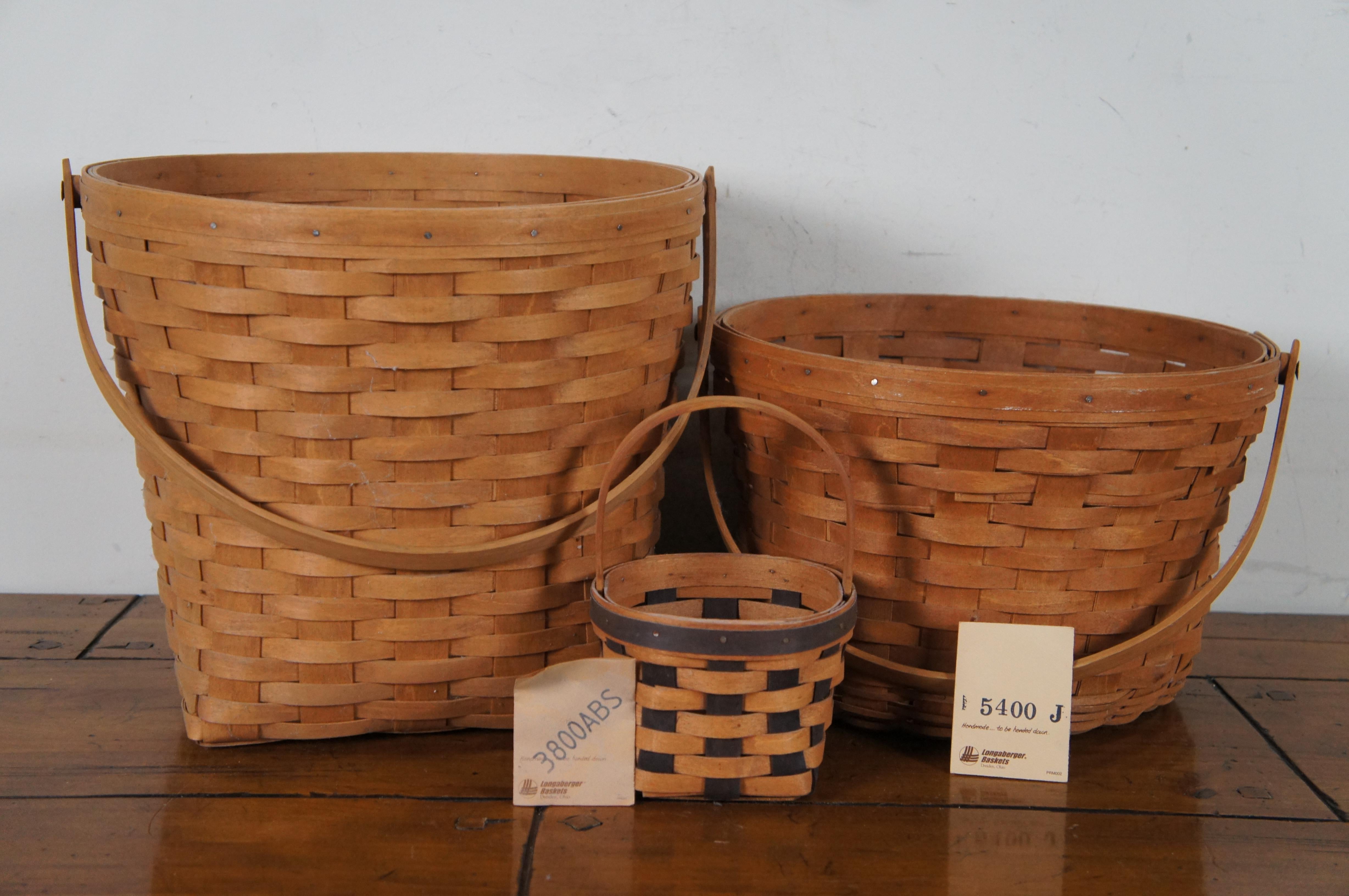 longaberger basket values