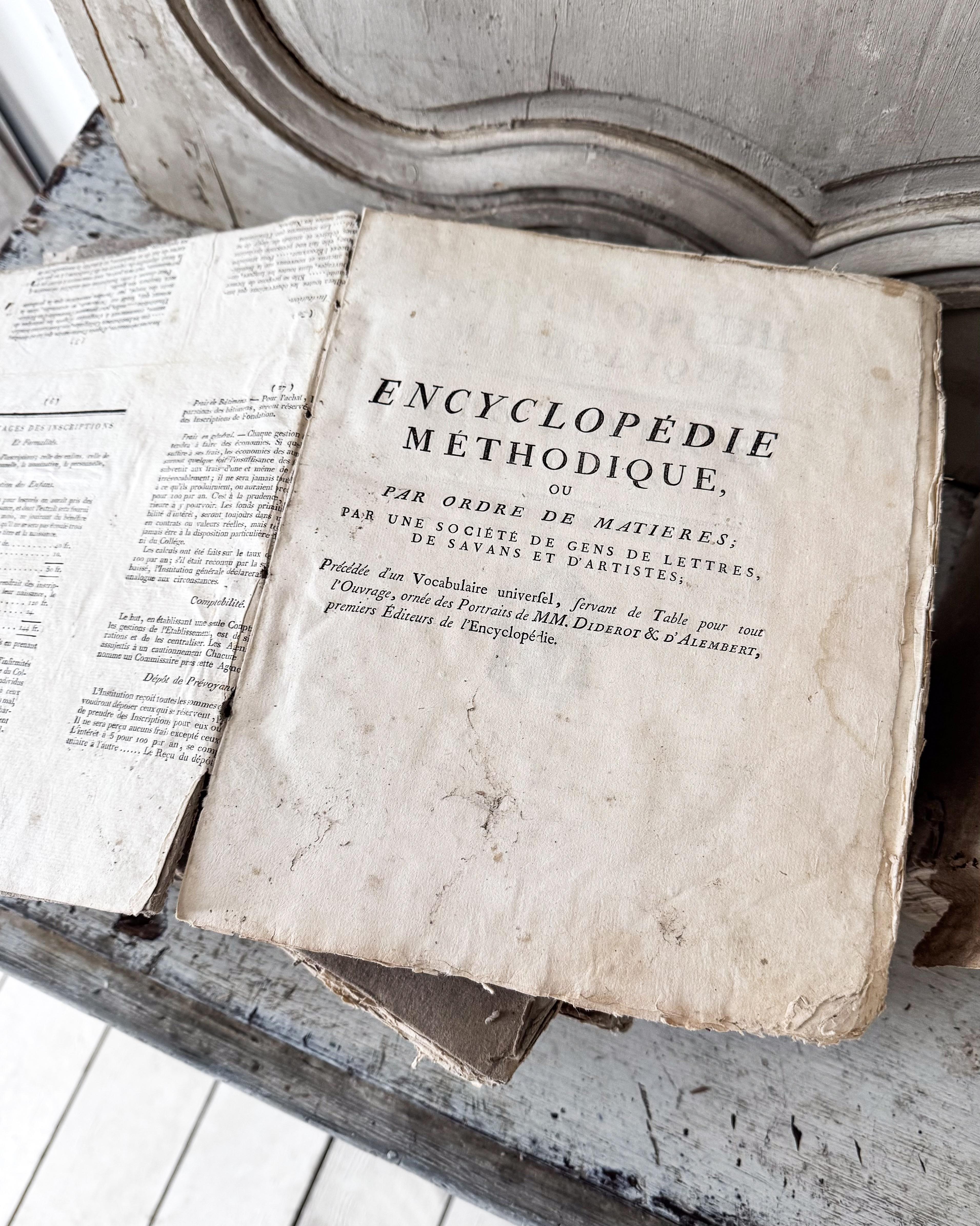 Lot of 18 Antique French Methodical Encyclopedias For Sale 10