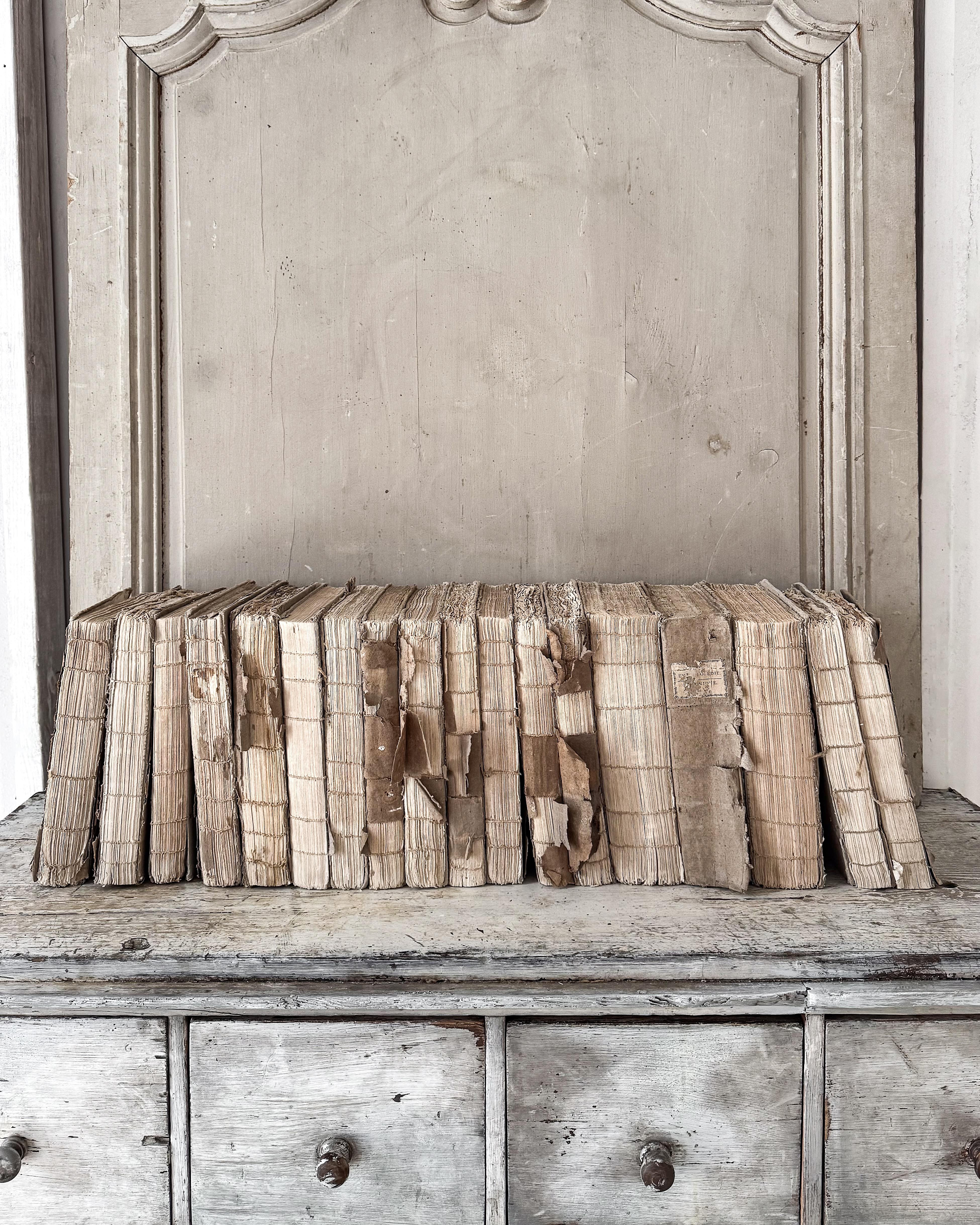 18th Century Lot of 18 Antique French Methodical Encyclopedias For Sale