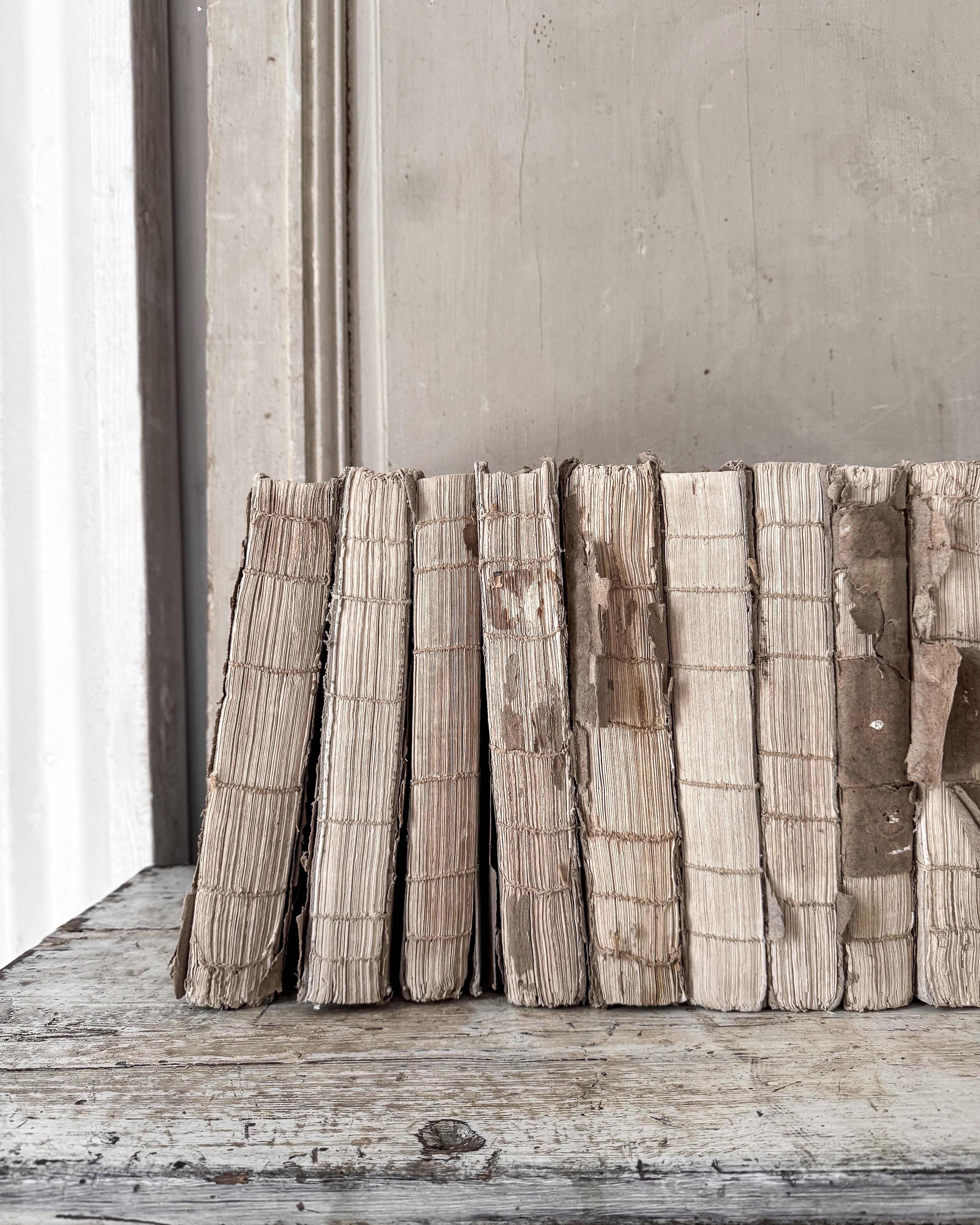 Paper Lot of 18 Antique French Methodical Encyclopedias For Sale