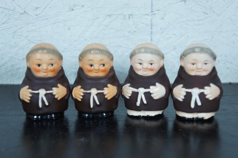 Lot of 22 Mid-Century Goebel Hummel Friar Tuck Monks Tableware West Germany  Vtg For Sale at 1stDibs