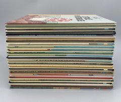 LOT OF 24 TINTIN COMIC BOOKS BY Hergé – Casterman Editions – The Broken Ear