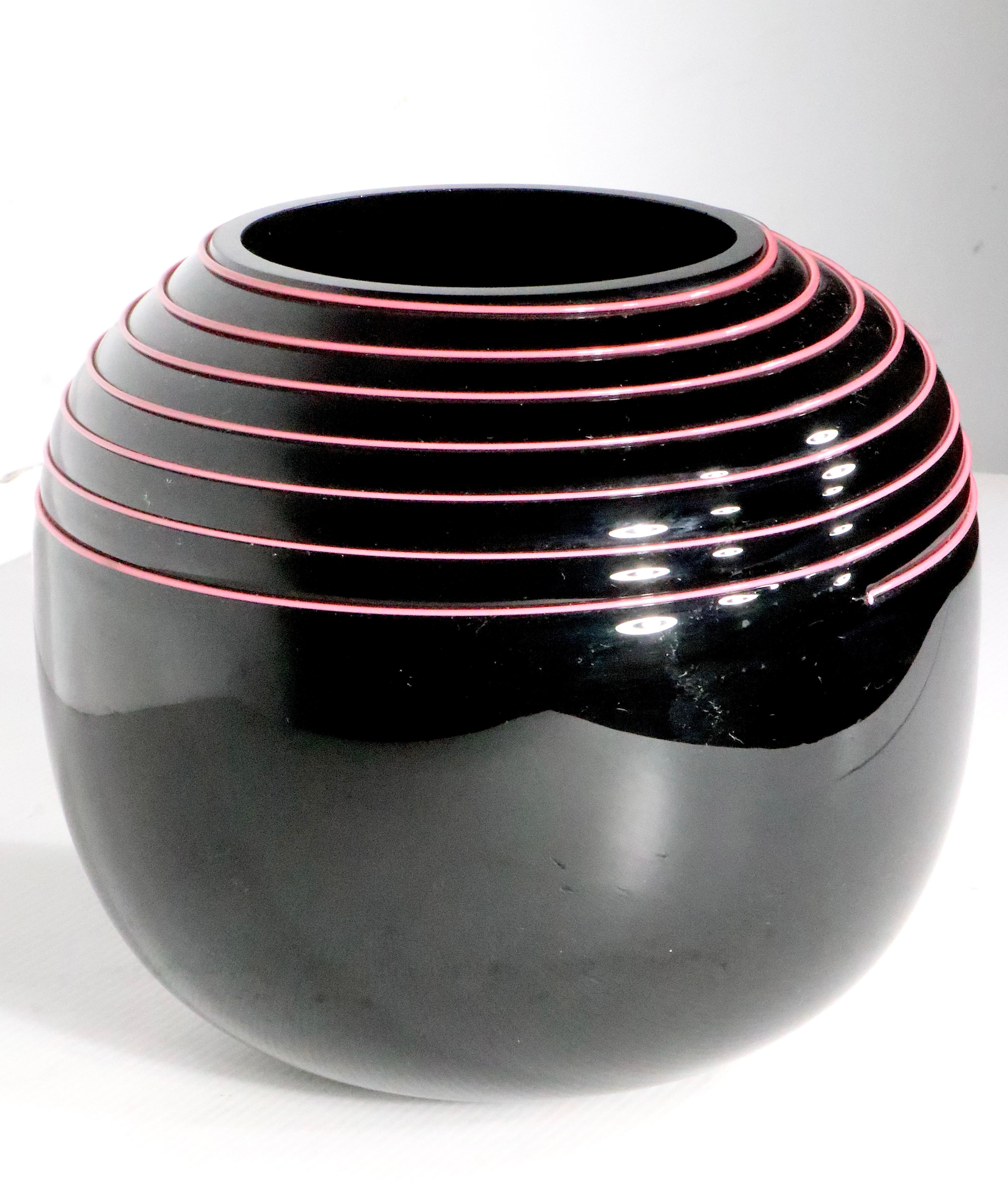 Lot of 3  Art Glass vases att. to Seguso c. 1980's in vendita 12