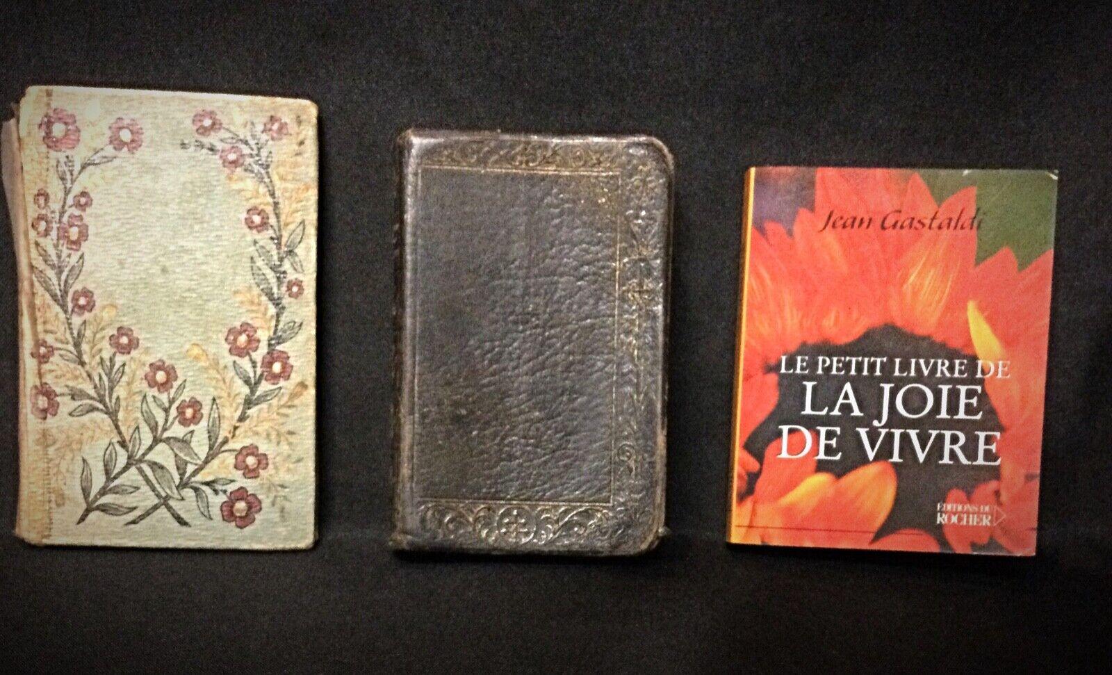 Lot de 3 livres vintage : « La Joie de Vivre,  