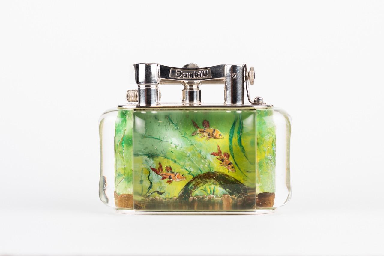 dunhill aquarium lighter for sale