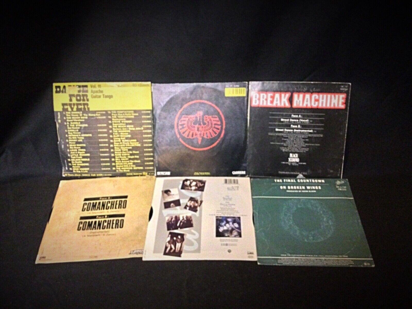 Amplía tu colección con este lote de 6 discos de vinilo antiguos de 45 RPM, con una variada selección de artistas y éxitos. Cada disco ofrece un sonido único de varios géneros y estilos, perfecto tanto para coleccionistas como para entusiastas de la