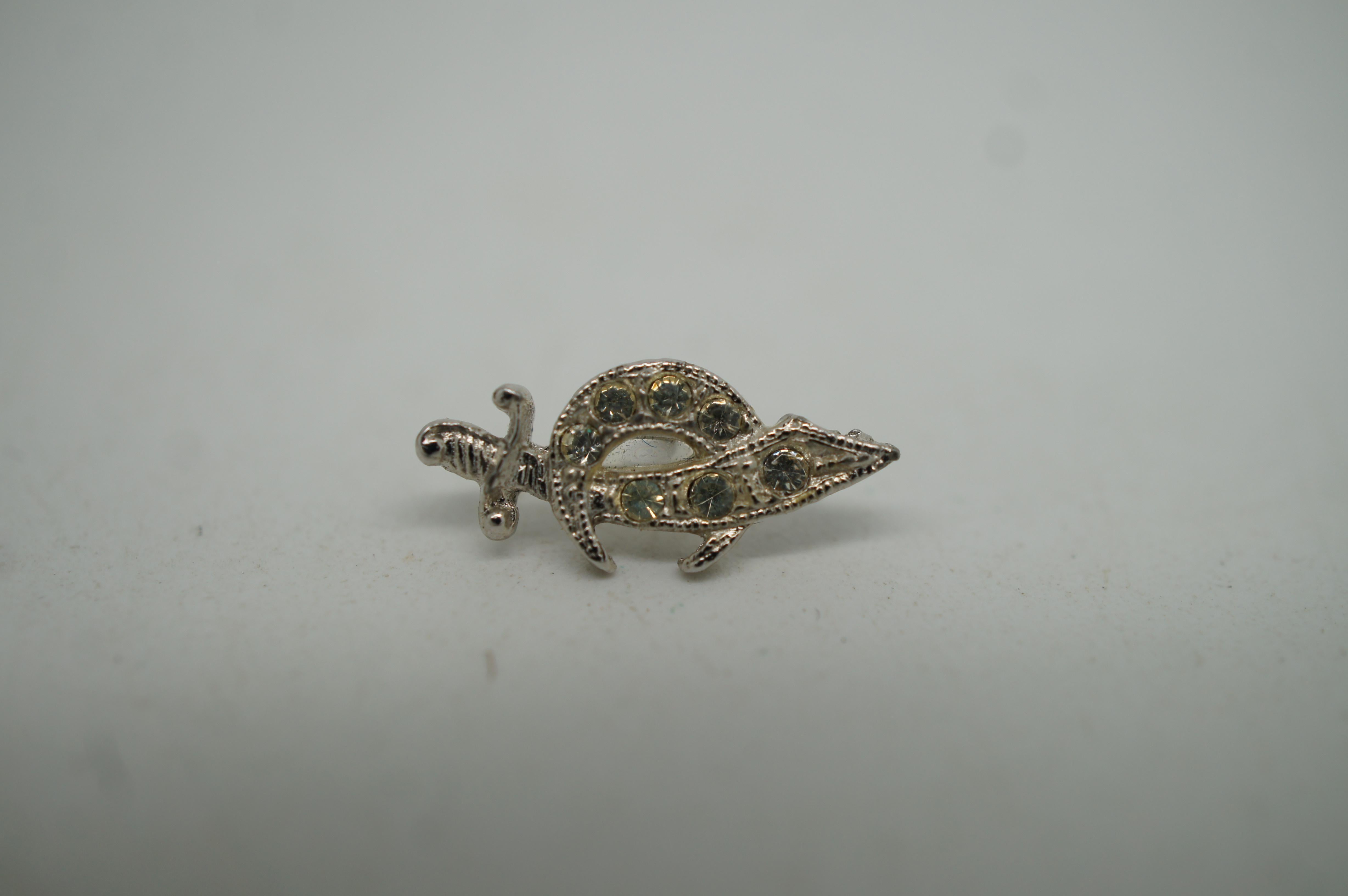 Lot of 7 Masonic Shriner Lapel Pins Ohio Lodges Scimitar Square & Compass 1