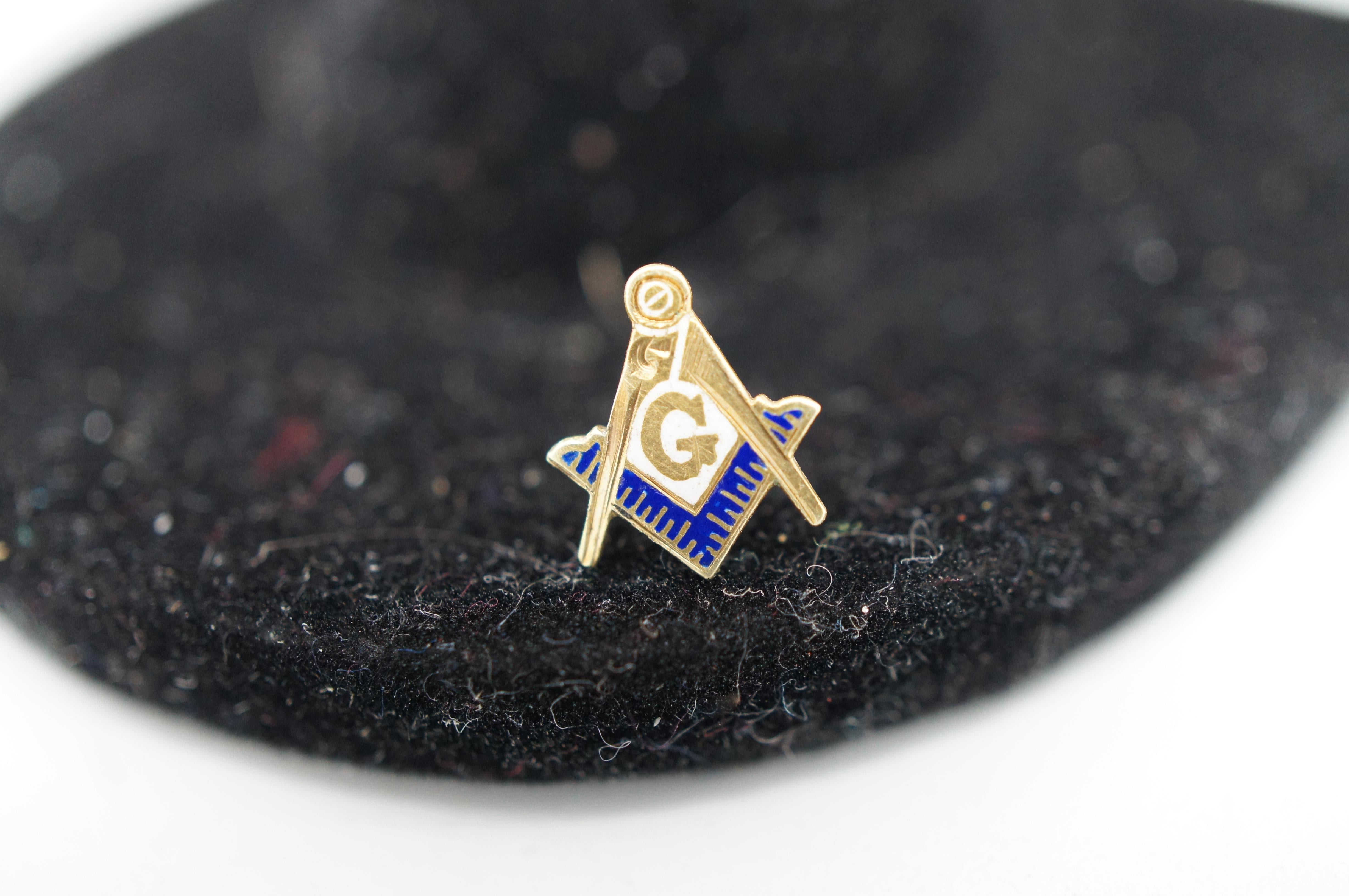 Lot of 7 Masonic Shriner Lapel Pins Ohio Lodges Scimitar Square & Compass 2
