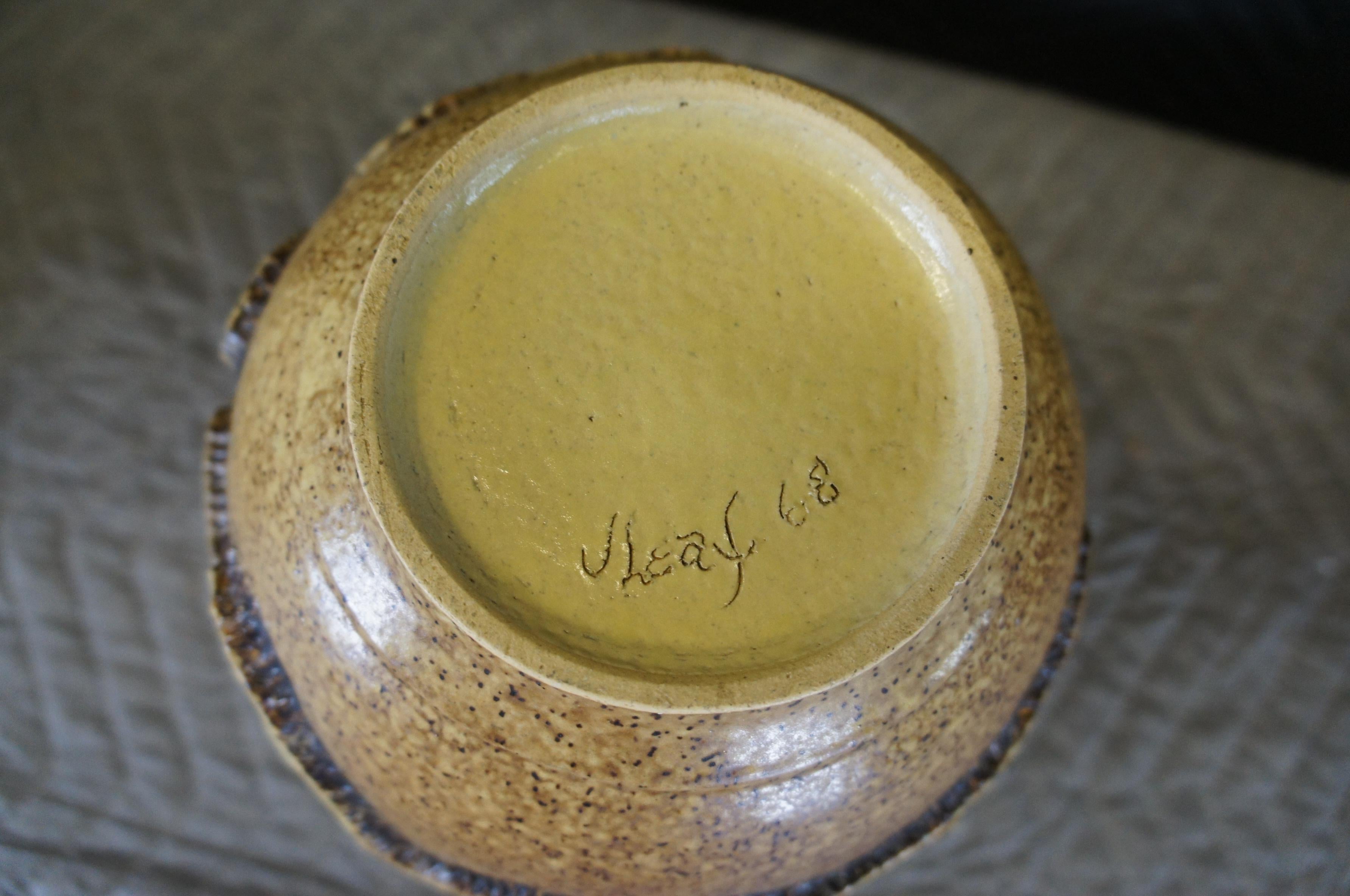 Lot of 7 Midcentury Southwestern Ceramic Art Pottery Bowls Vase Pot Lidded Jar For Sale 1