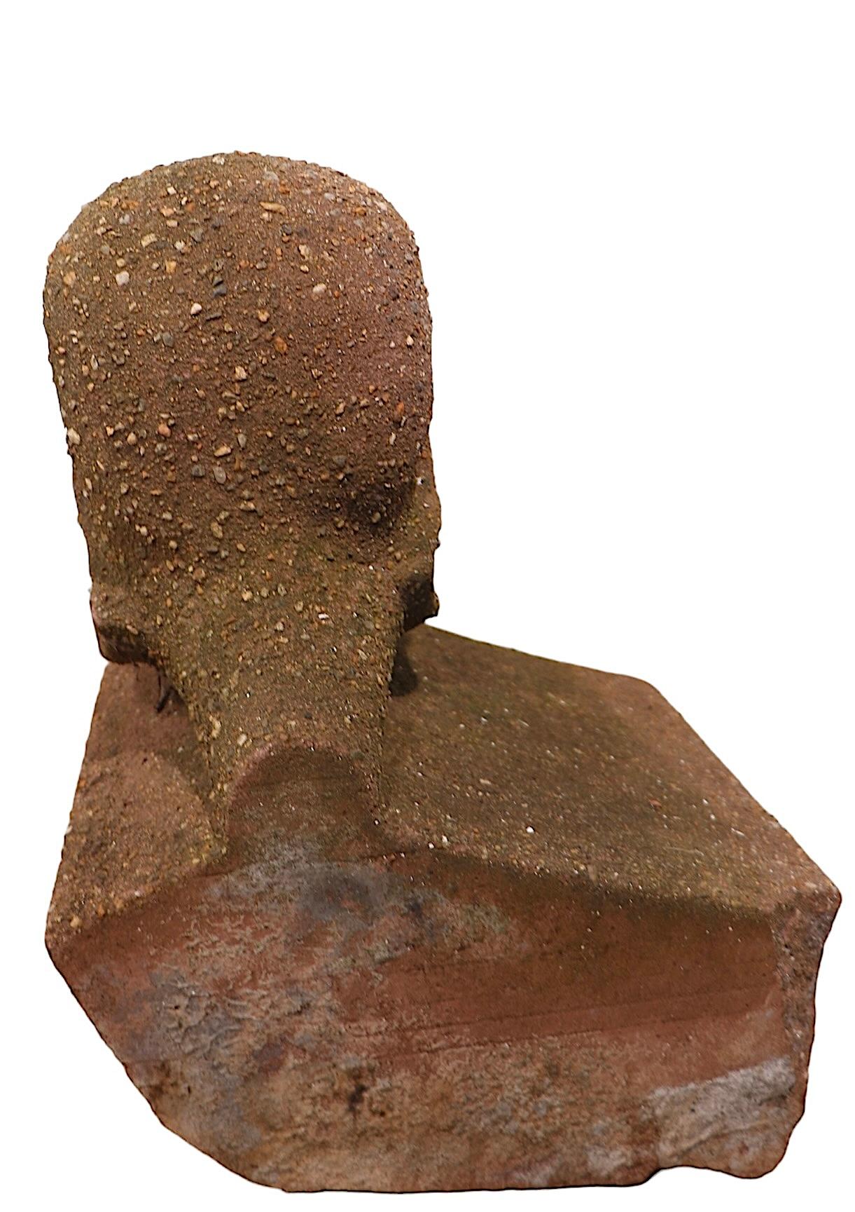 Lote de Cuatro Decorativos  Fragmentos de edificios de arenisca Adornos de jardín 1880/1920 Estadounidense en venta