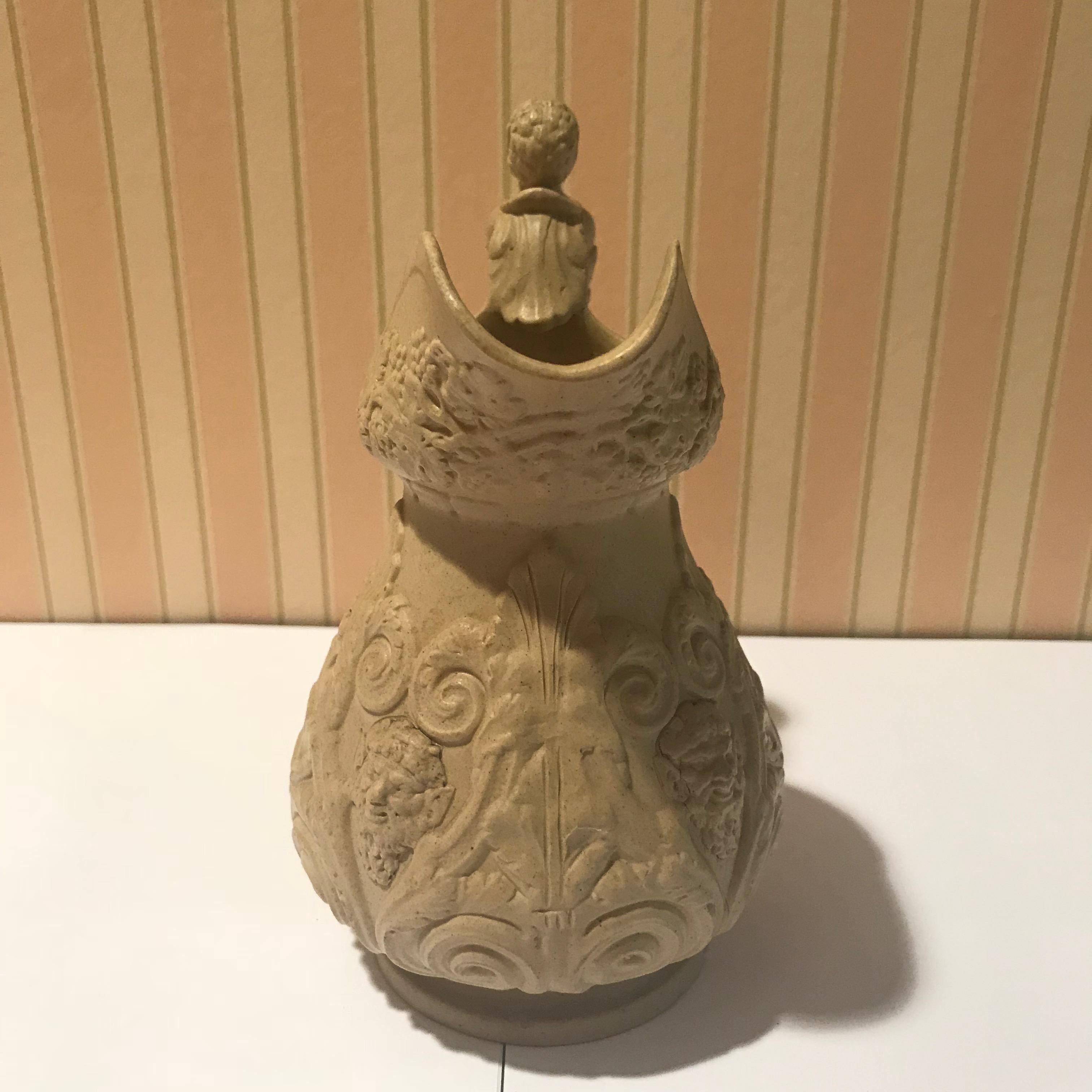 Lot of Four Mid-19th Century Relief Pitchers For Sale 6