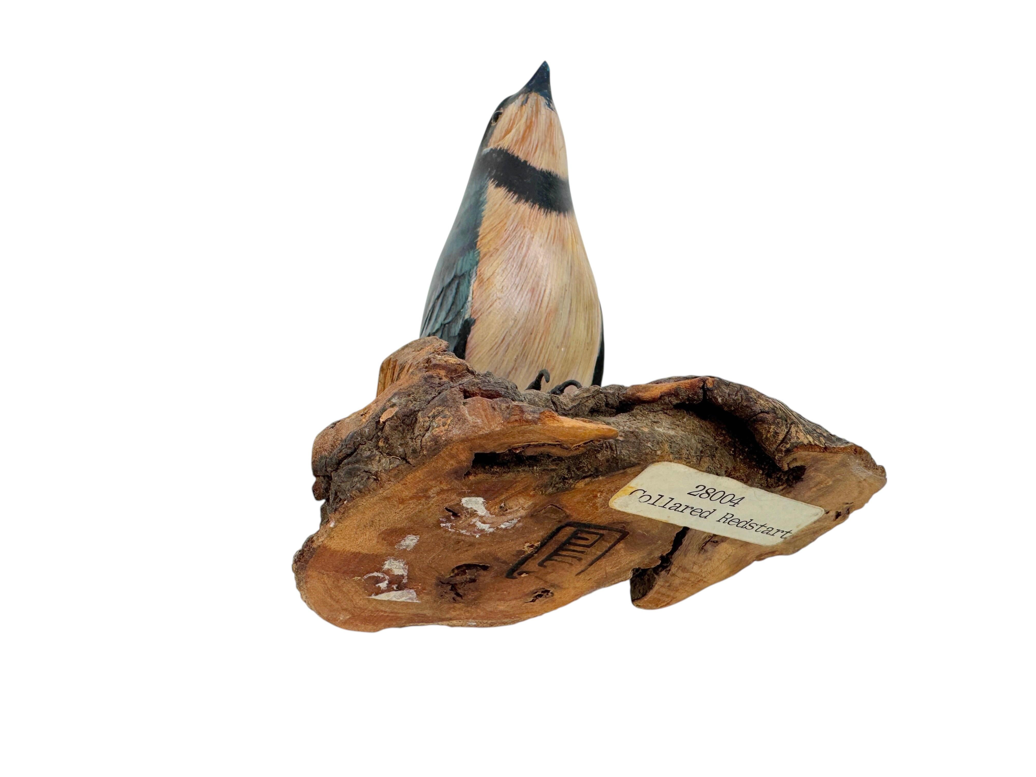 Lot of Three Carved Wood Bird Black Forest Folk Art Austria 1960s For Sale 1