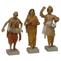 Lot of Three Indian Terracotta Processional Figures