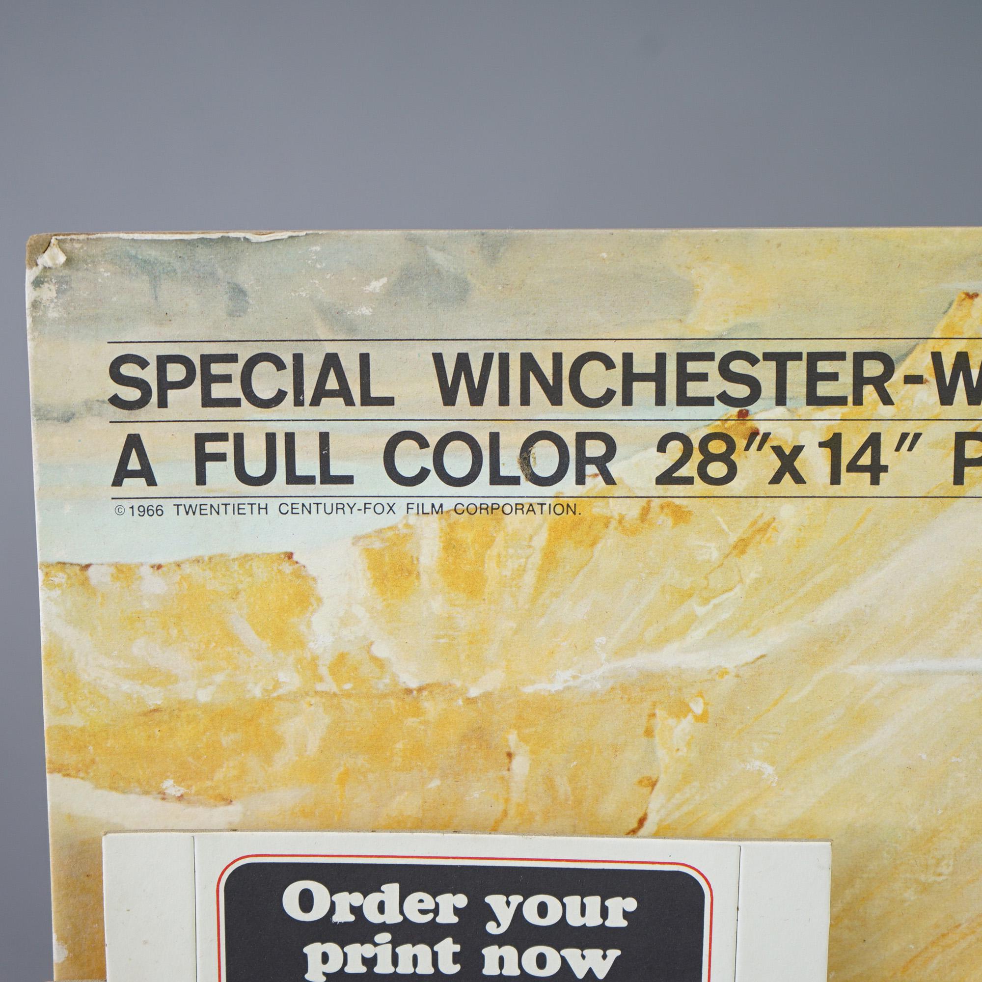 Lot of Winchester Firearms Advertising Pieces Circa 1960 For Sale 11