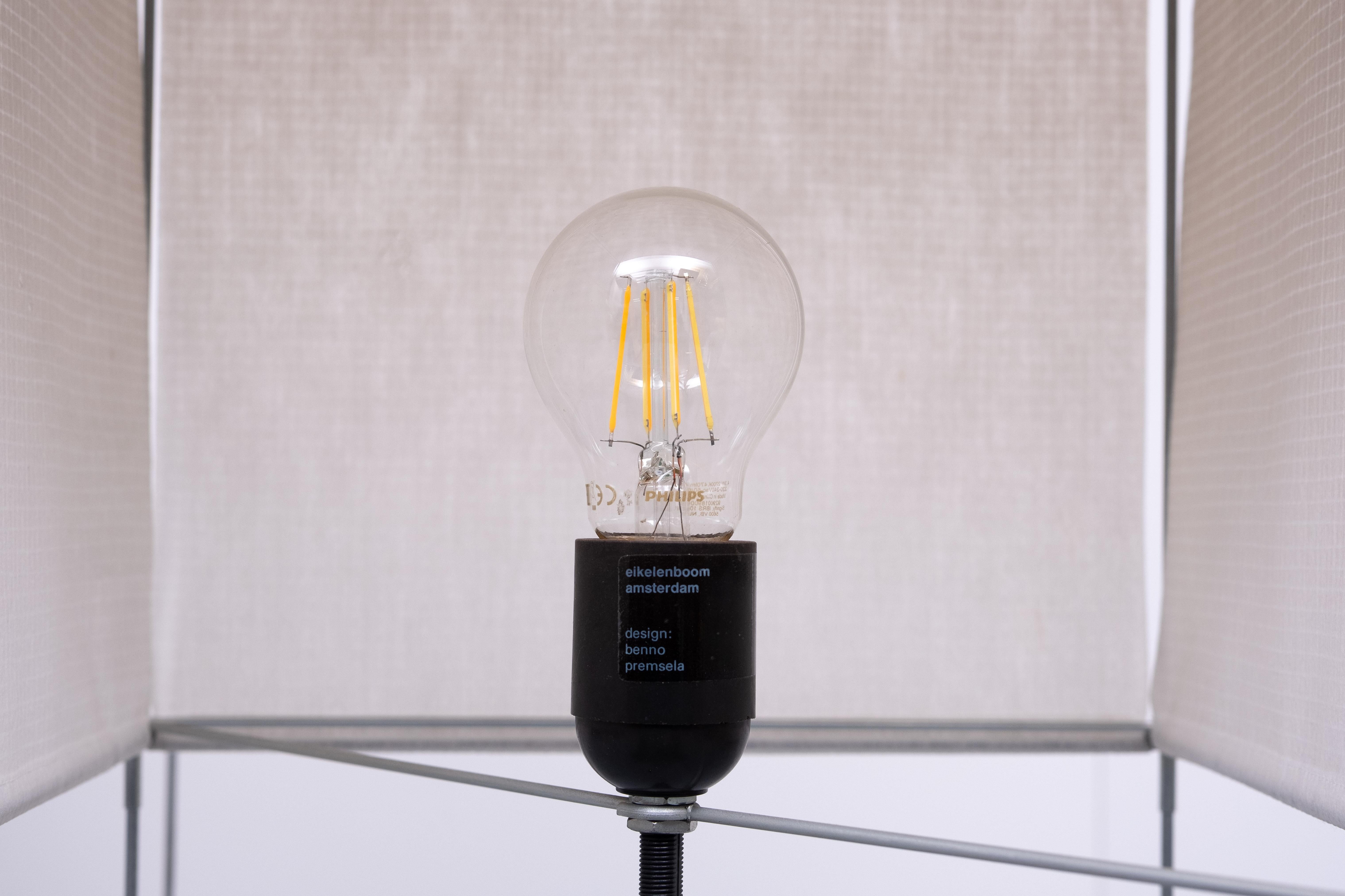 Métal Lampadaires Lotek  par Benno Premsela, années 1980 en vente