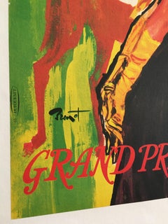 'Loterie Nationale' Original Vintage French Lithograph Poster, by Brenot, 1965