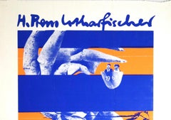 Original Vintage Poster Bilder + Plastiken Art Exhibition Pictures + Sculptures