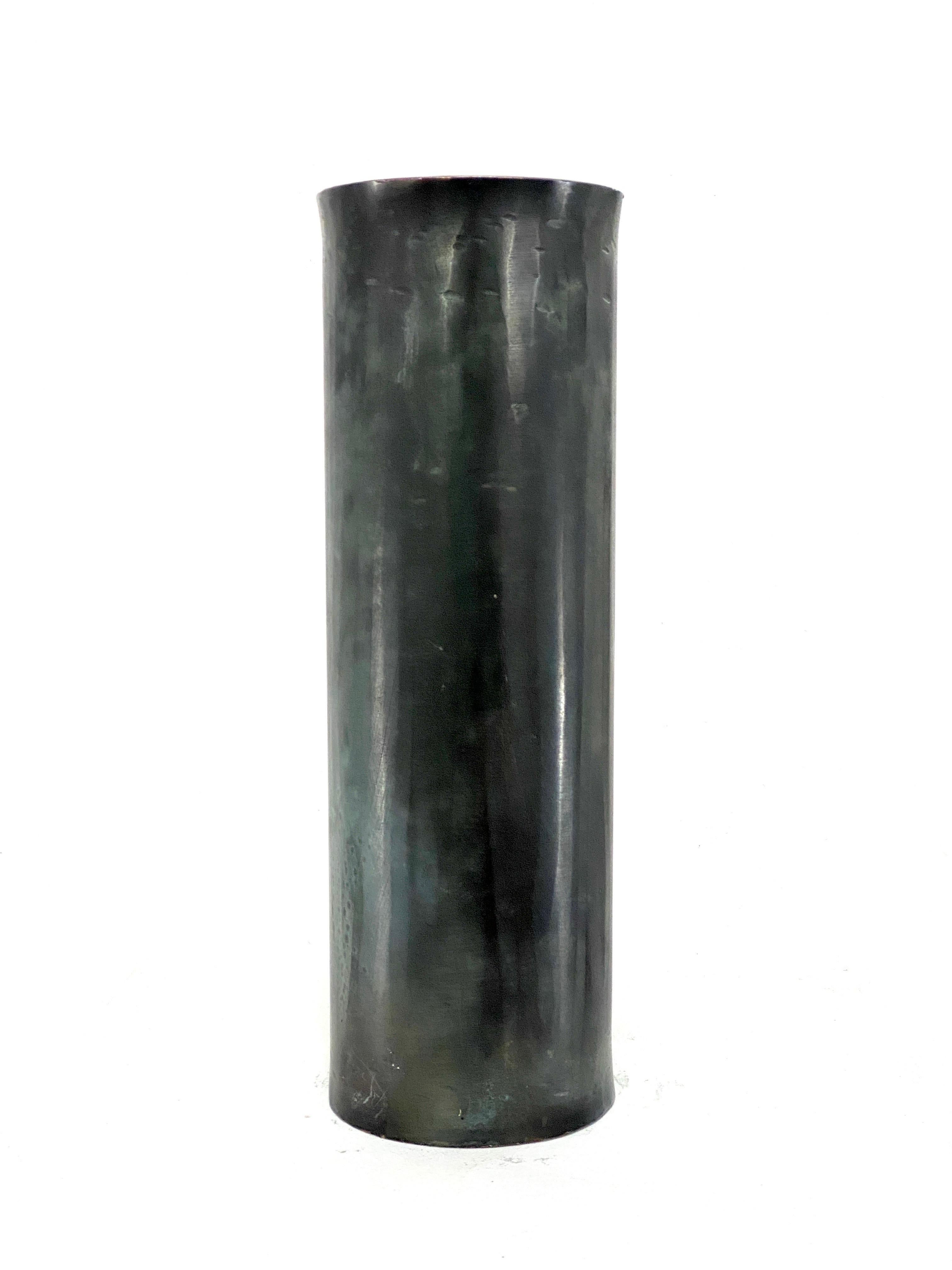 Lothar Klute Bronze Umbrella Stand Signiert 'Lk92' 2