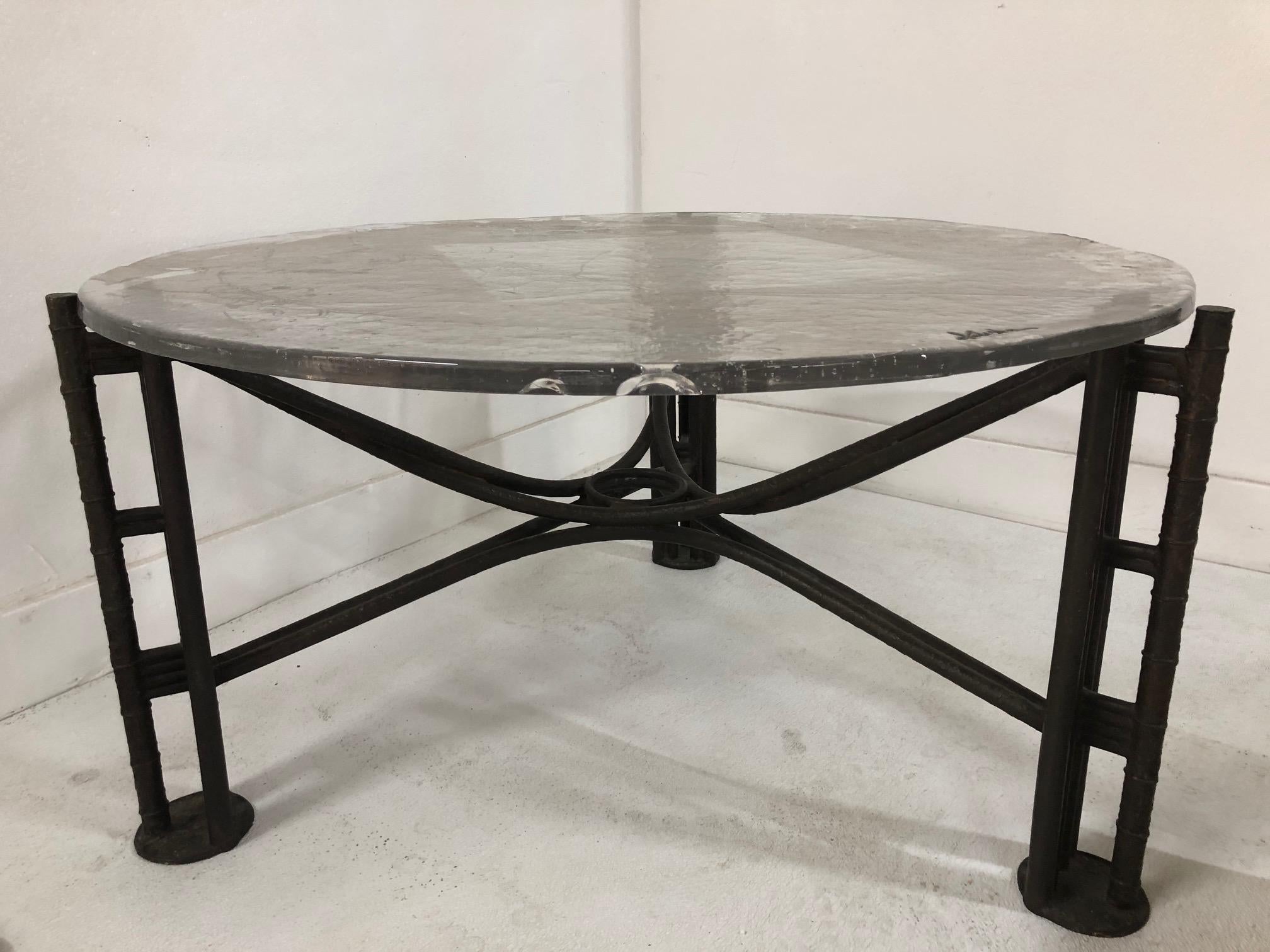 Glass Lothar Klute Coffee Table For Sale