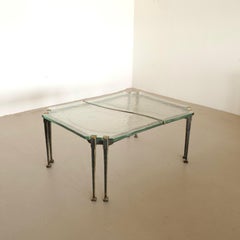 Lothar Klute design forged bronze coffee table with 8 legs